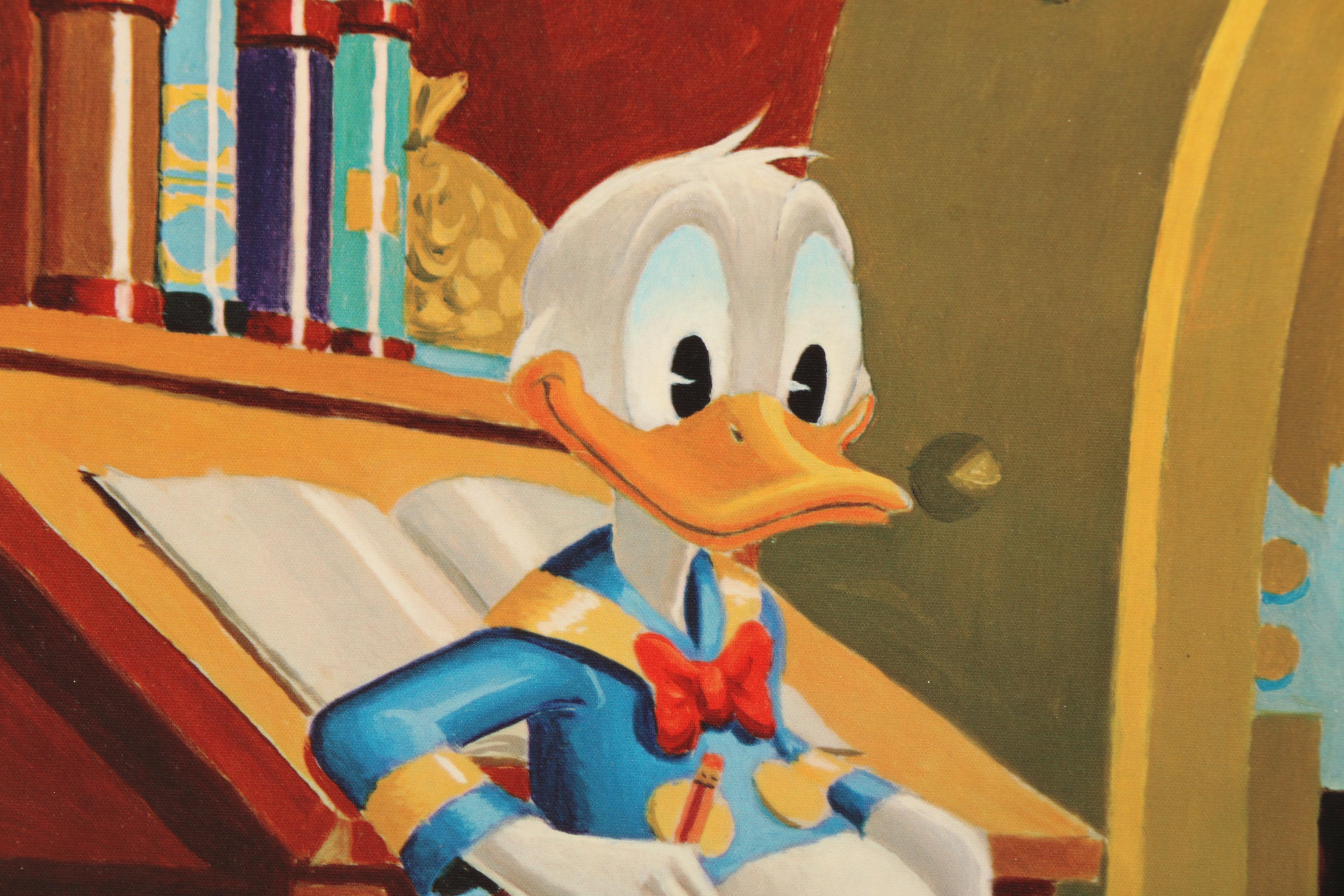 Carl Barks Limited Edition Giclee "This Dollar Saved My Life at Whitehorse"