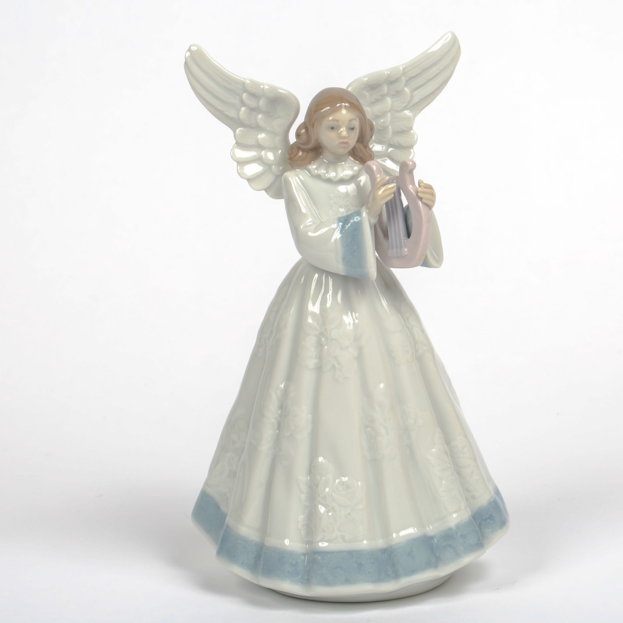 Lladró "Heavenly Harpist" Porcelain Figurine