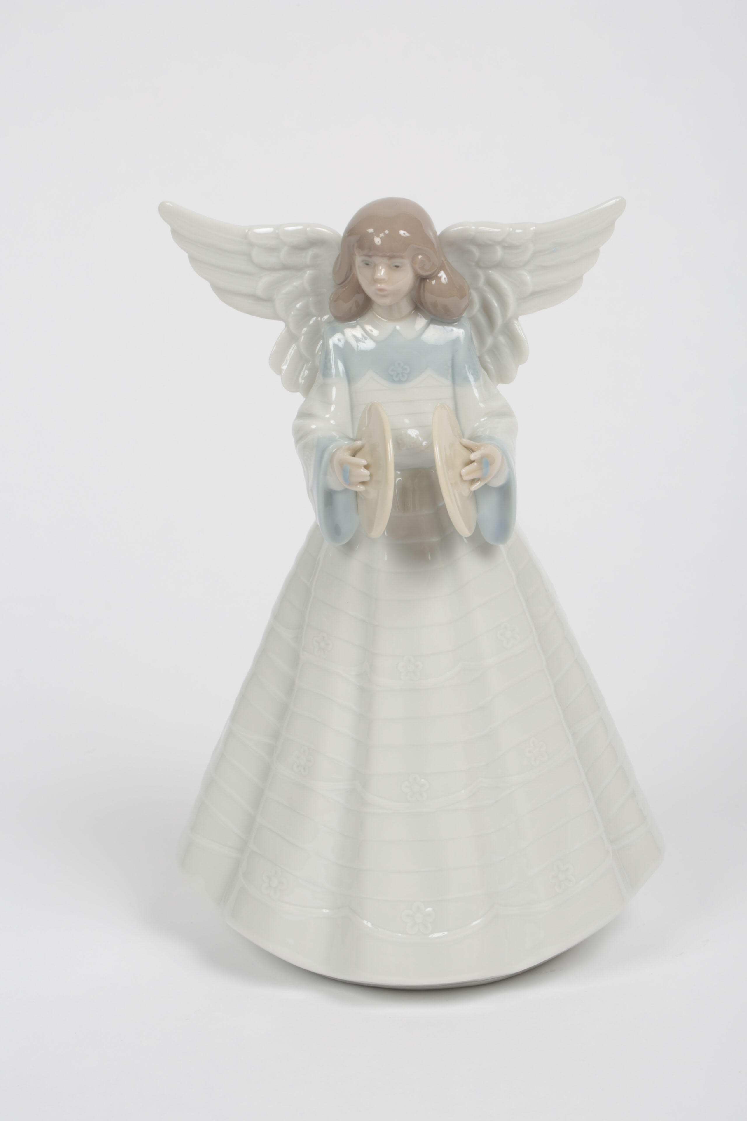 Lladró "Angelic Cymbalist" Porcelain Figurine