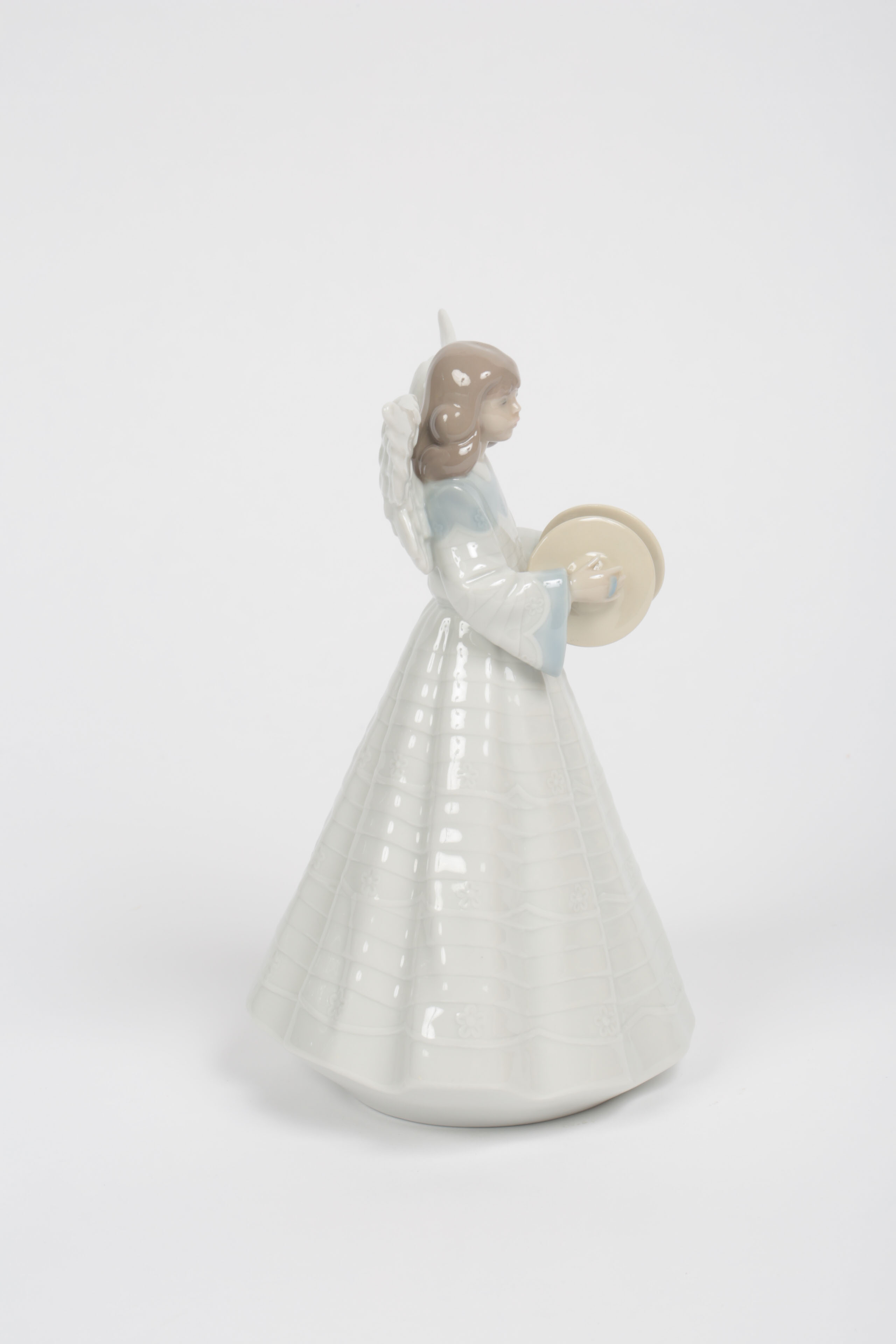 Lladró "Angelic Cymbalist" Porcelain Figurine