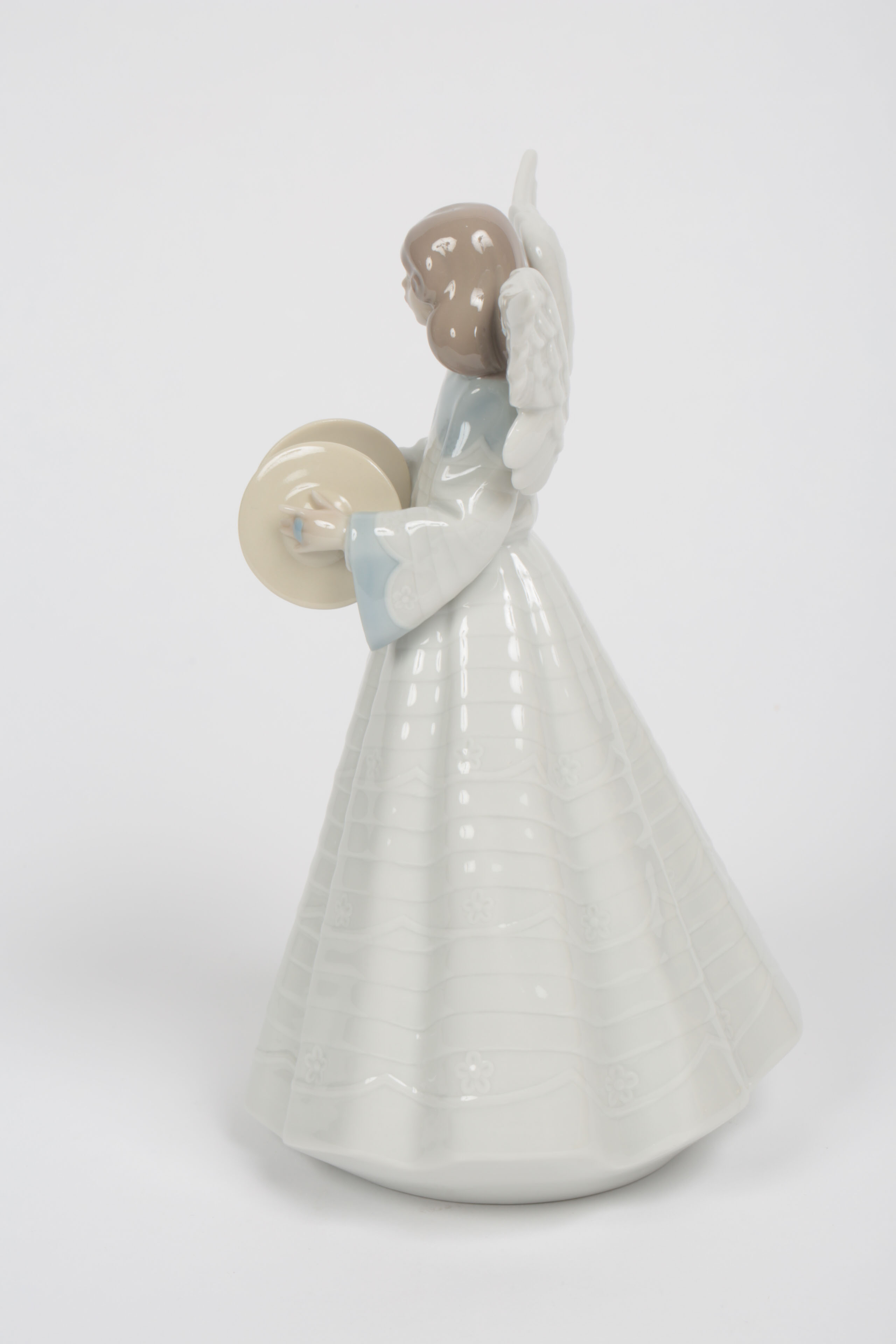 Lladró "Angelic Cymbalist" Porcelain Figurine