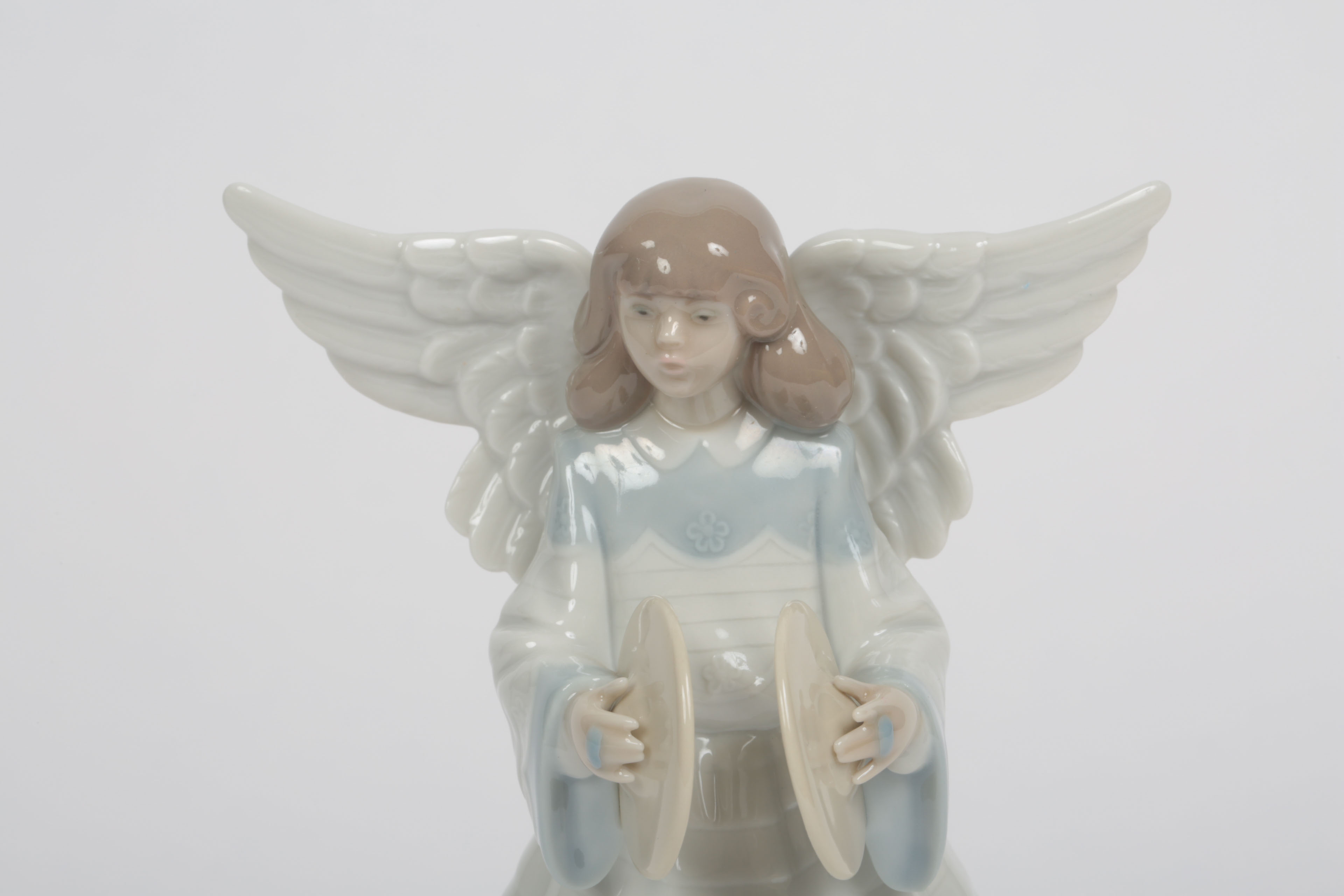Lladró "Angelic Cymbalist" Porcelain Figurine