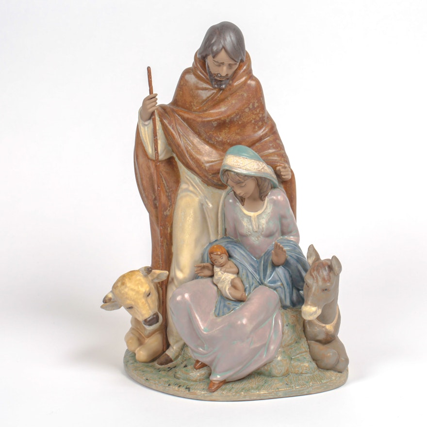 Lladró "Joyful Event" Nativity Figurine