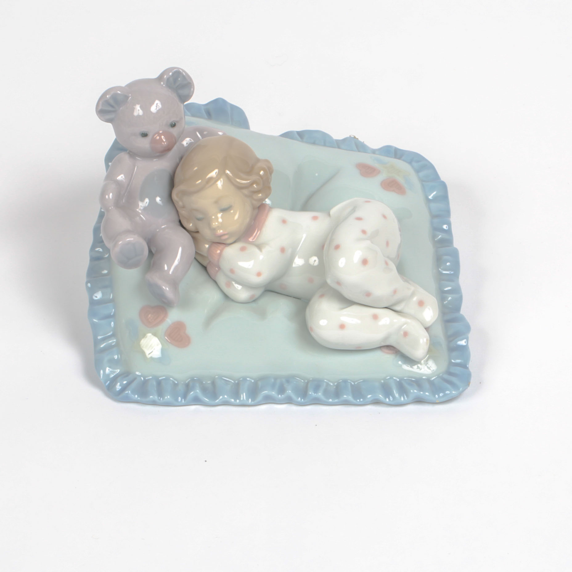 Lladró "Counting Sheep" Porcelain Figurine