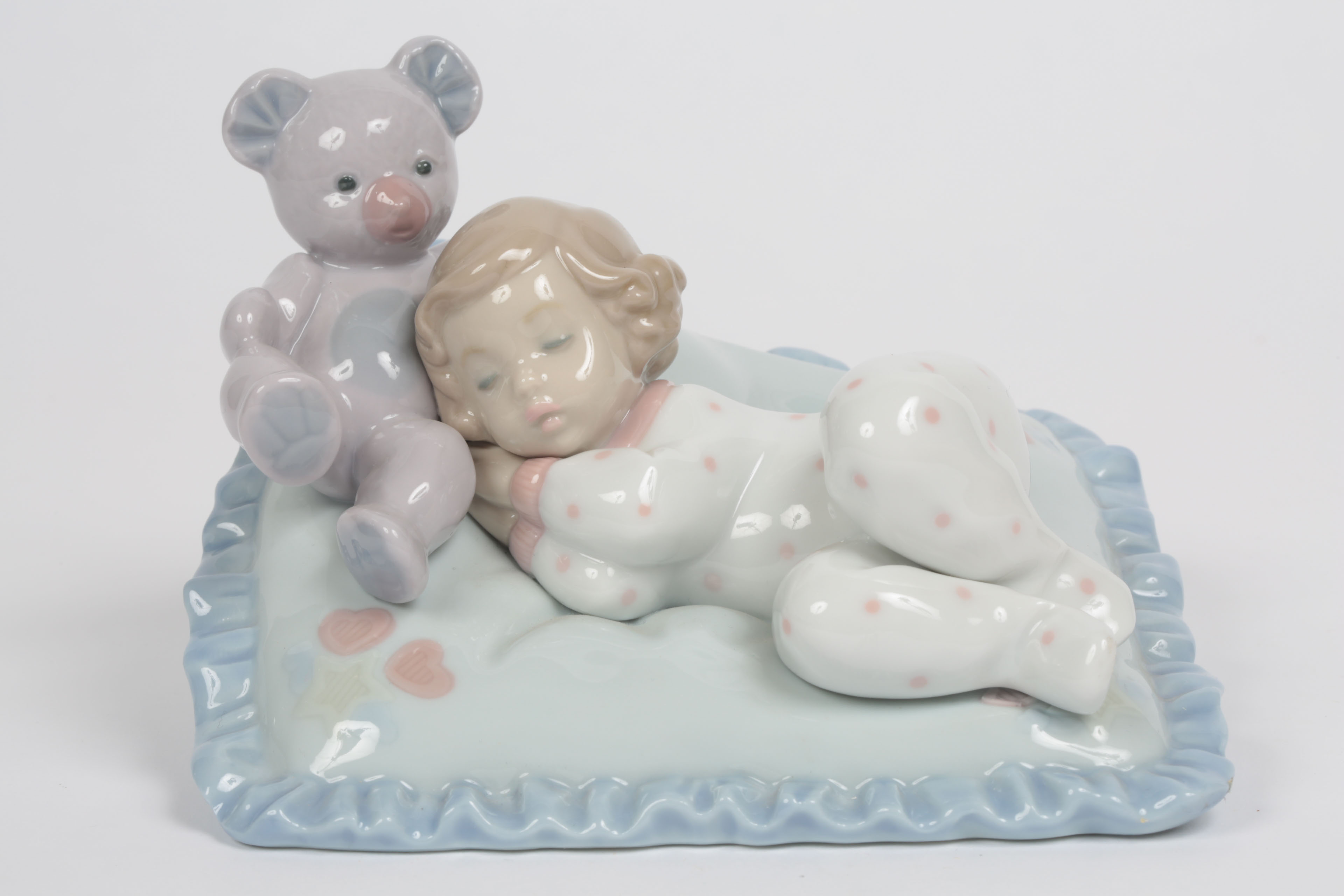 Lladró "Counting Sheep" Porcelain Figurine