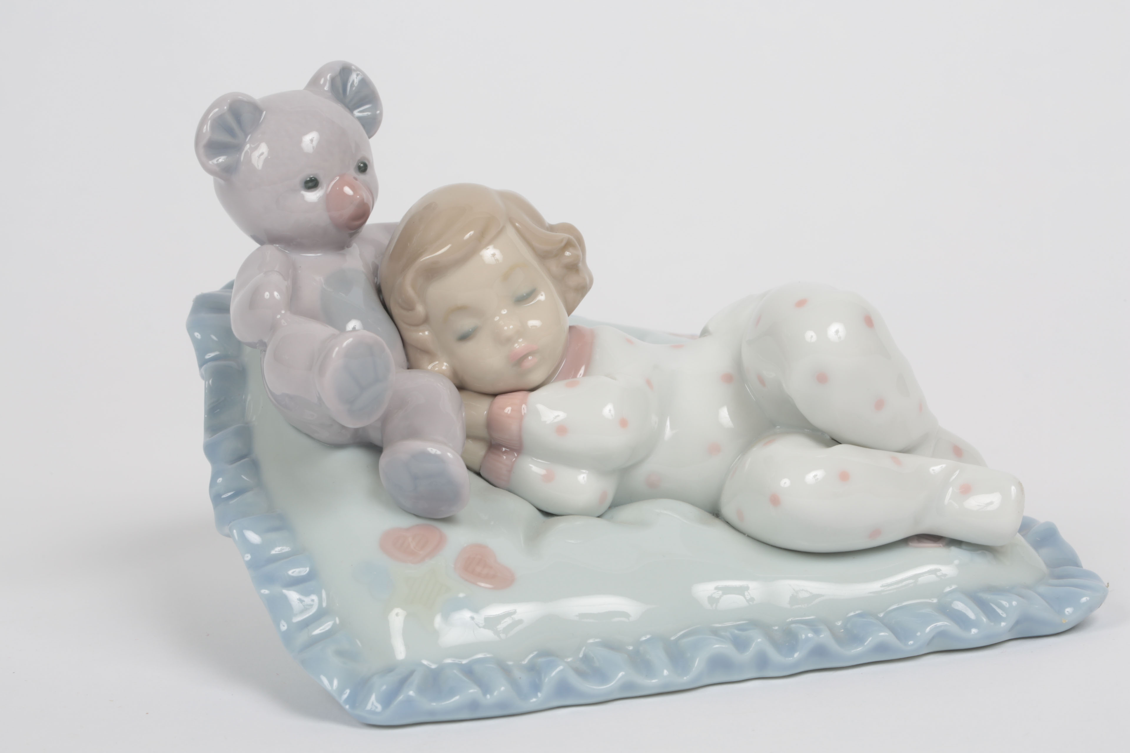 Lladró "Counting Sheep" Porcelain Figurine