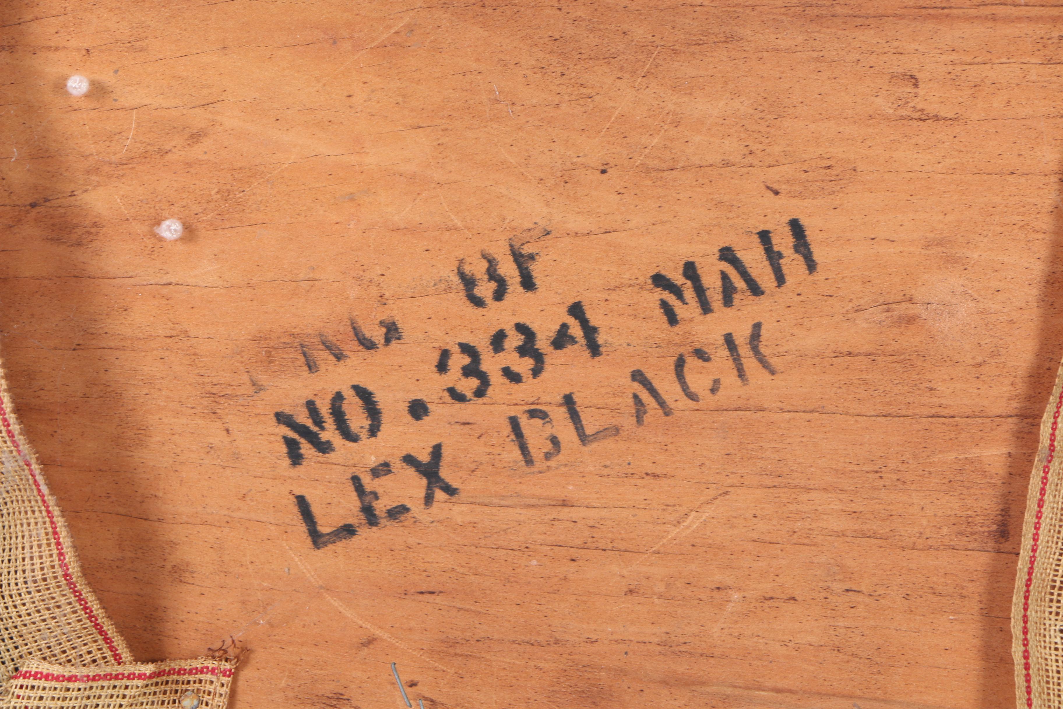 Vintage Rose-Carved Side Chair