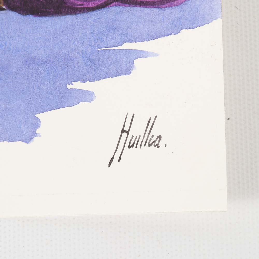 Huillia Original Watercolor