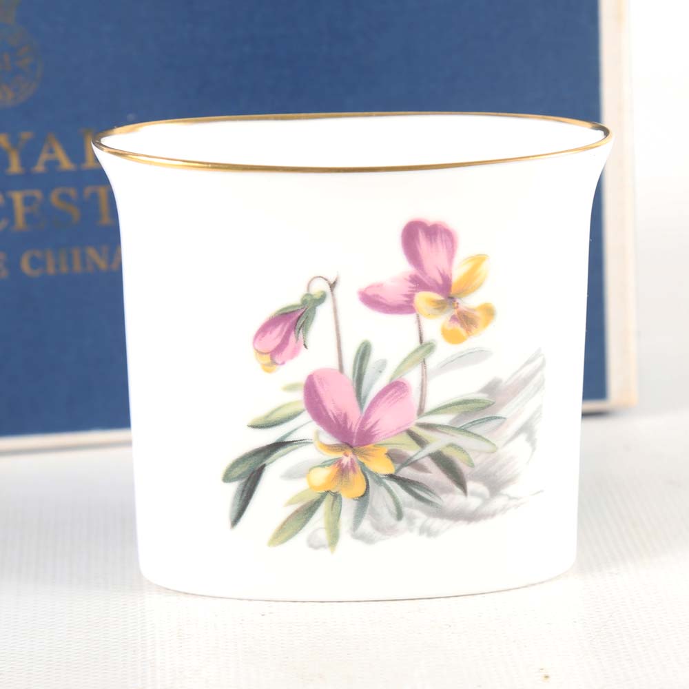 Royal Worcester Smoker's Set