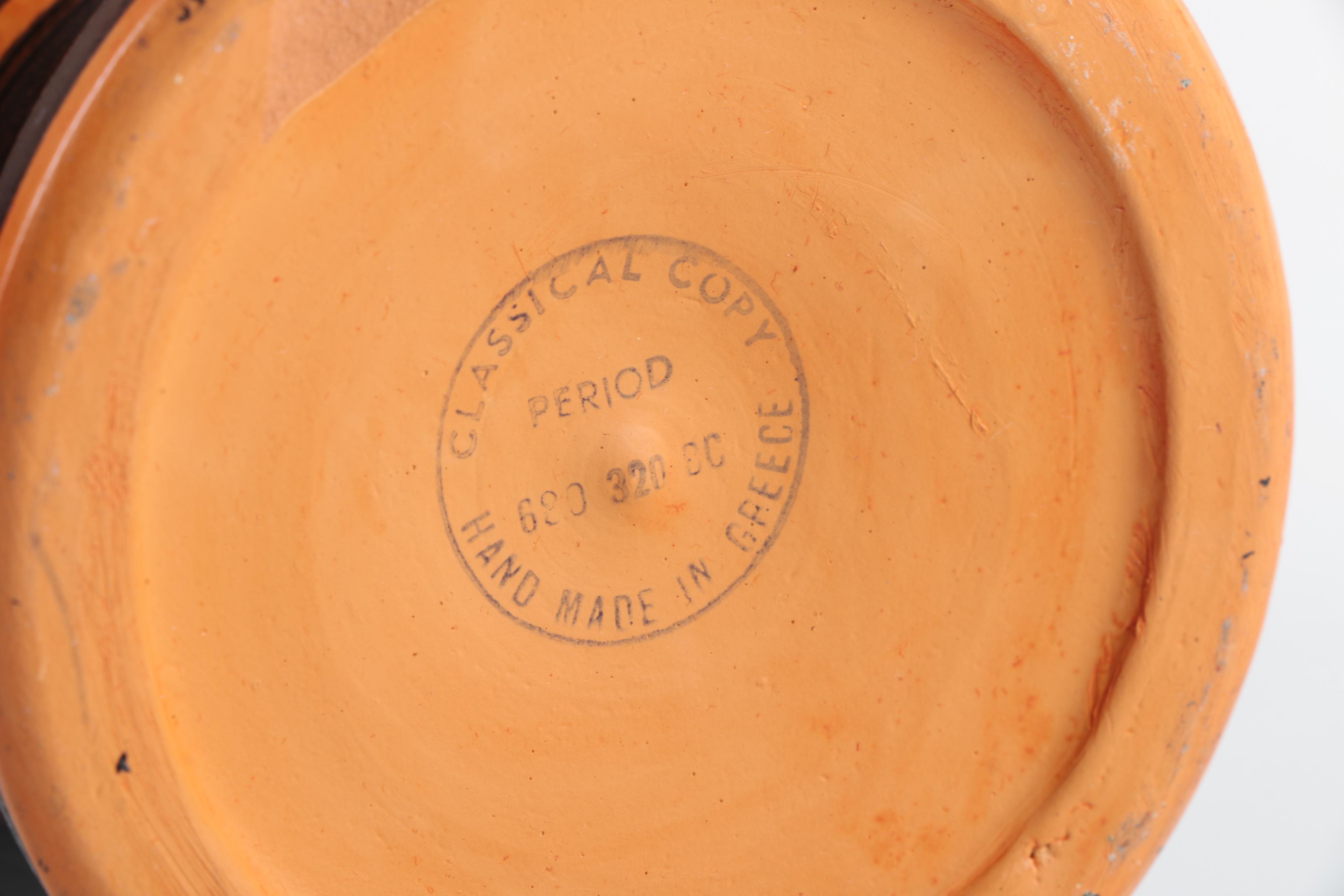 Hand Made Classical Greek Vase Reproduction