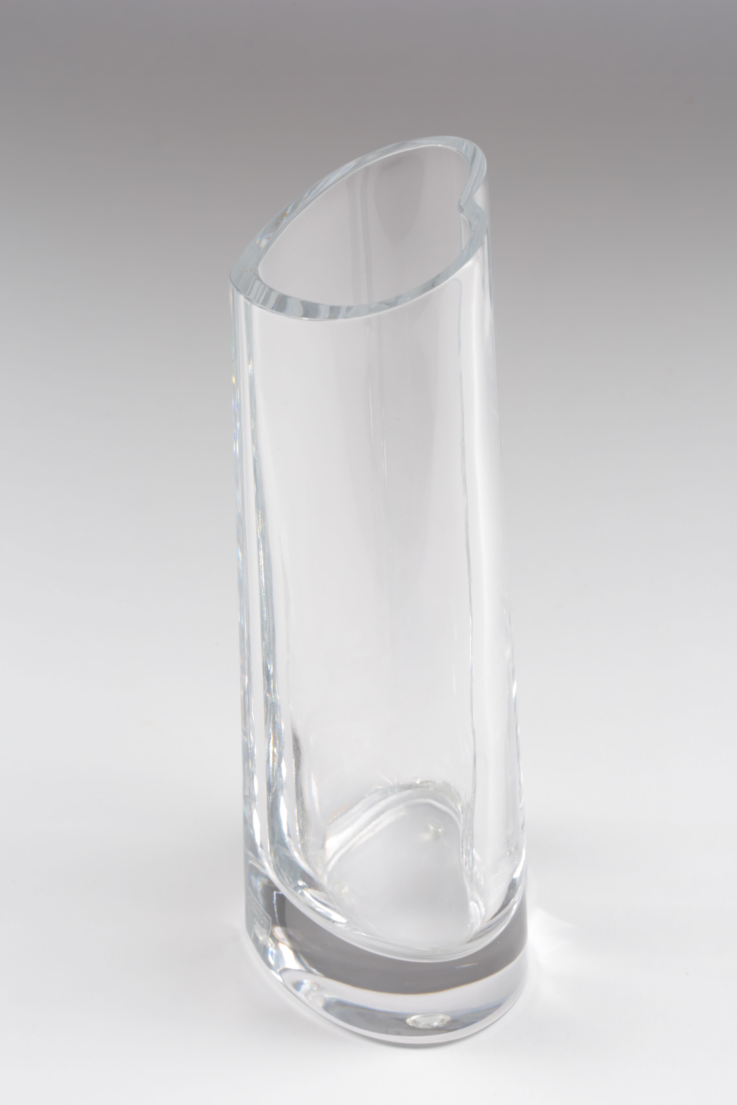 Orrefors Crystal "My Heart" Vase