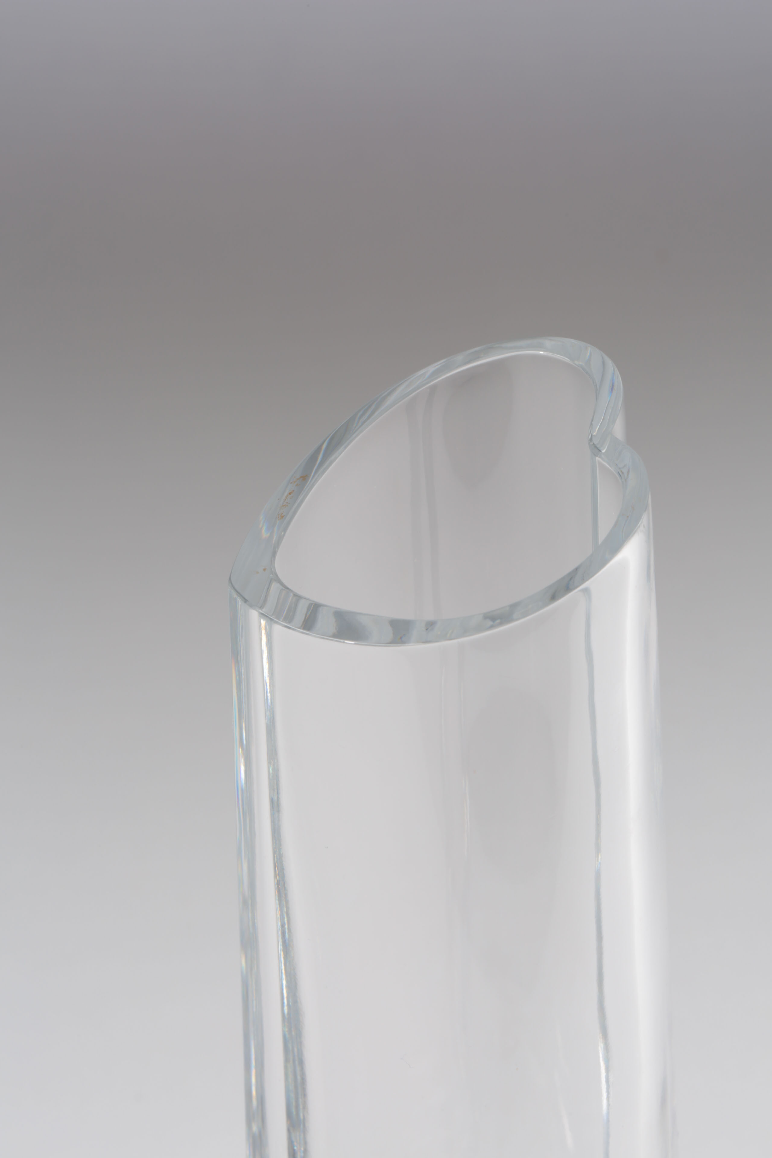 Orrefors Crystal "My Heart" Vase