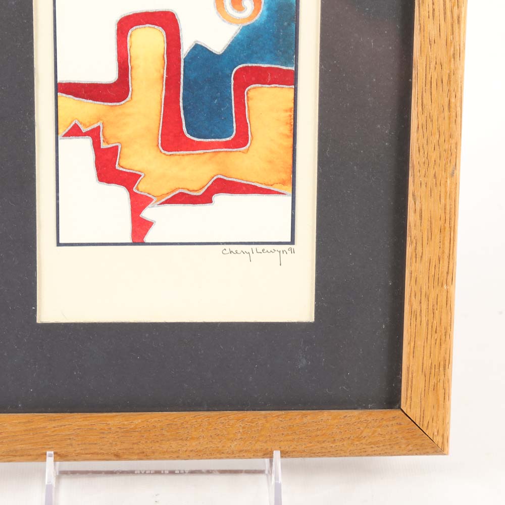 Cheryl Lewyn Original Watercolor