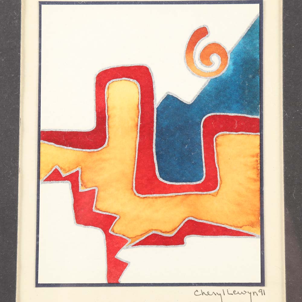 Cheryl Lewyn Original Watercolor