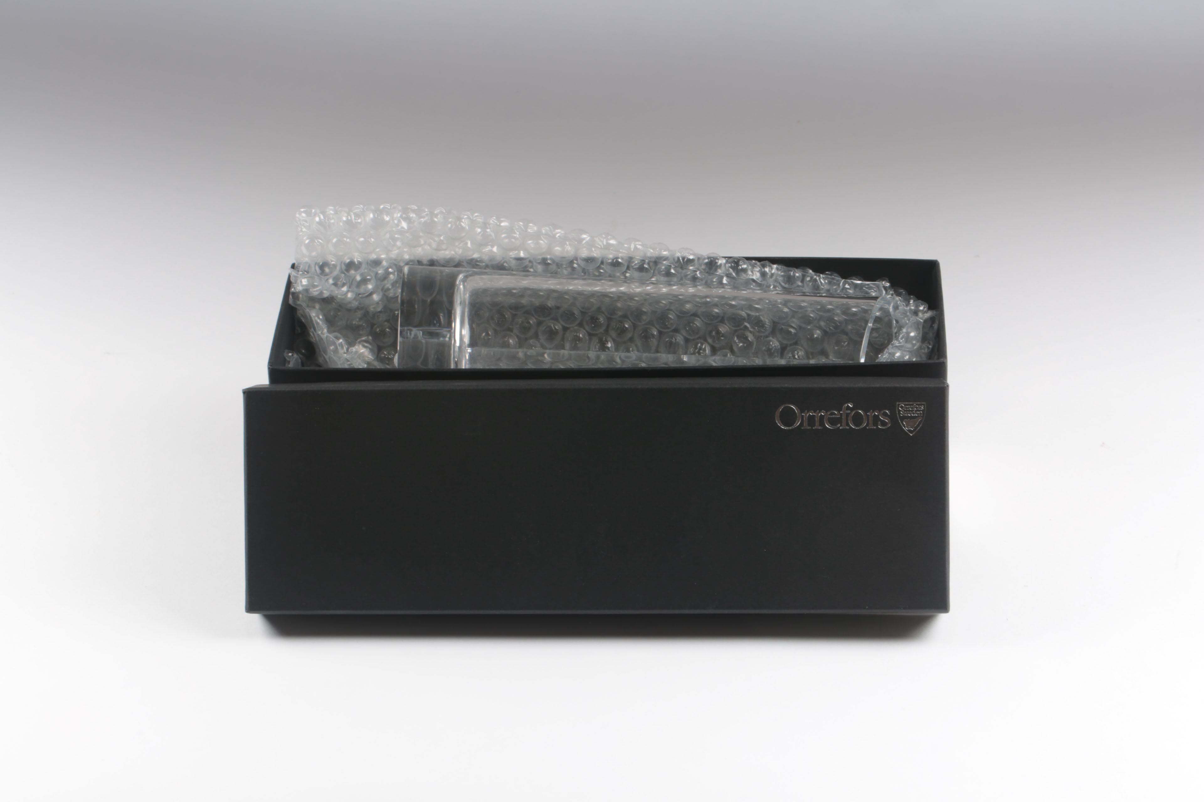 Orrefors Crystal "My Heart" Vase