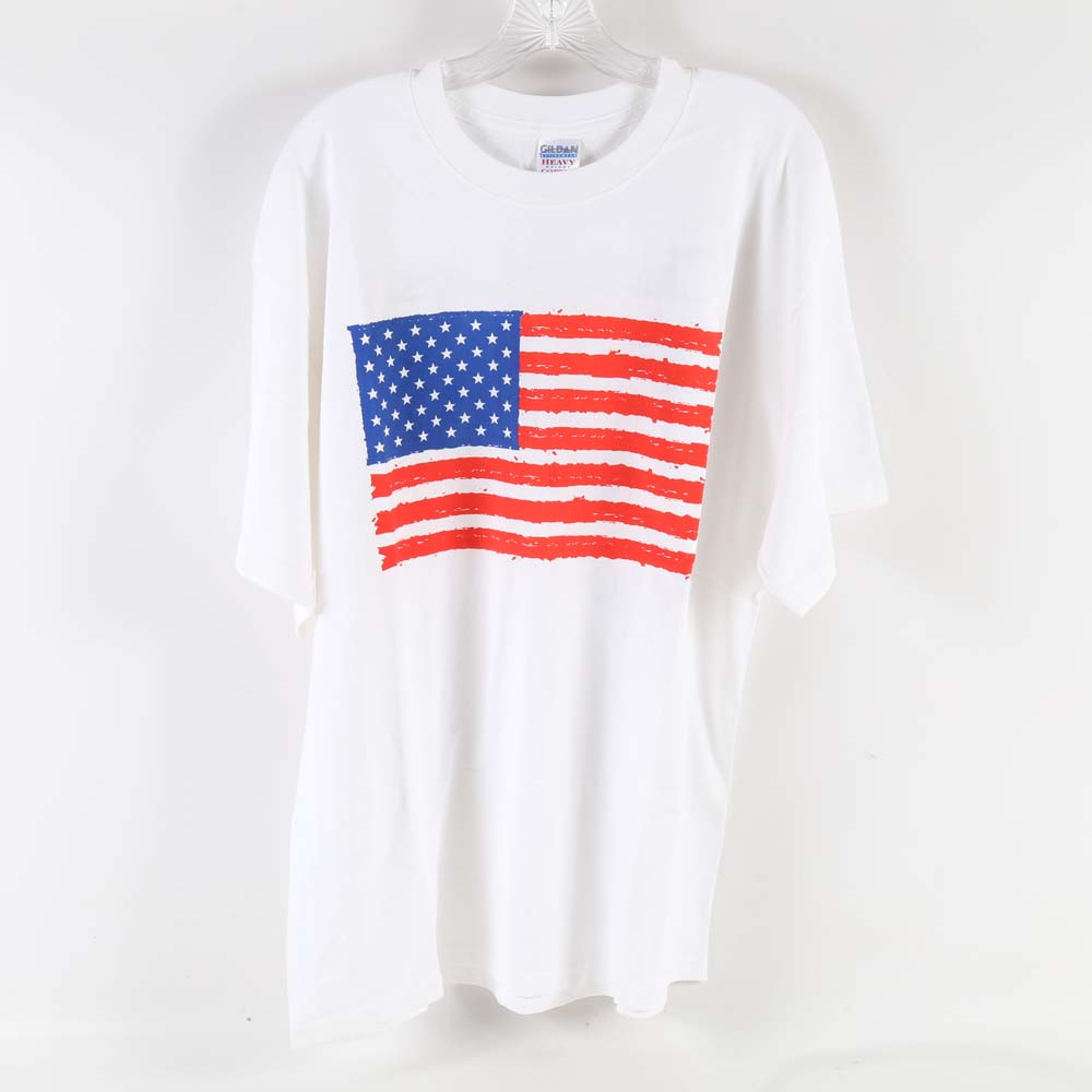 Post September 11th Charlotte Cares T-Shirt with Signatures