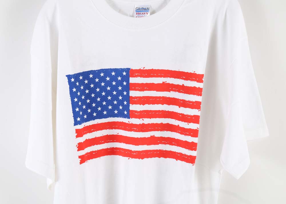 Post September 11th Charlotte Cares T-Shirt with Signatures