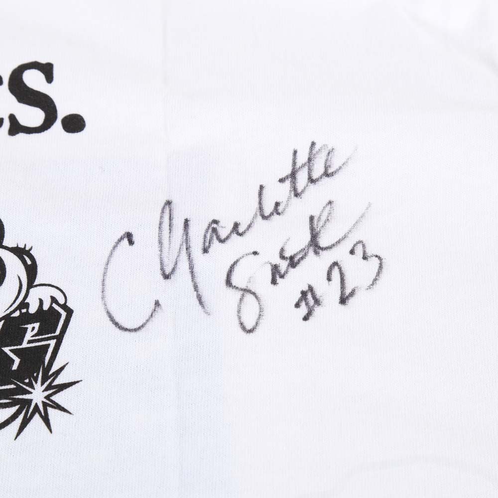 Post September 11th Charlotte Cares T-Shirt with Signatures