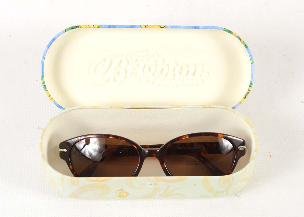 Brighton Sunglasses with Case and a Brighton Leather Belt
