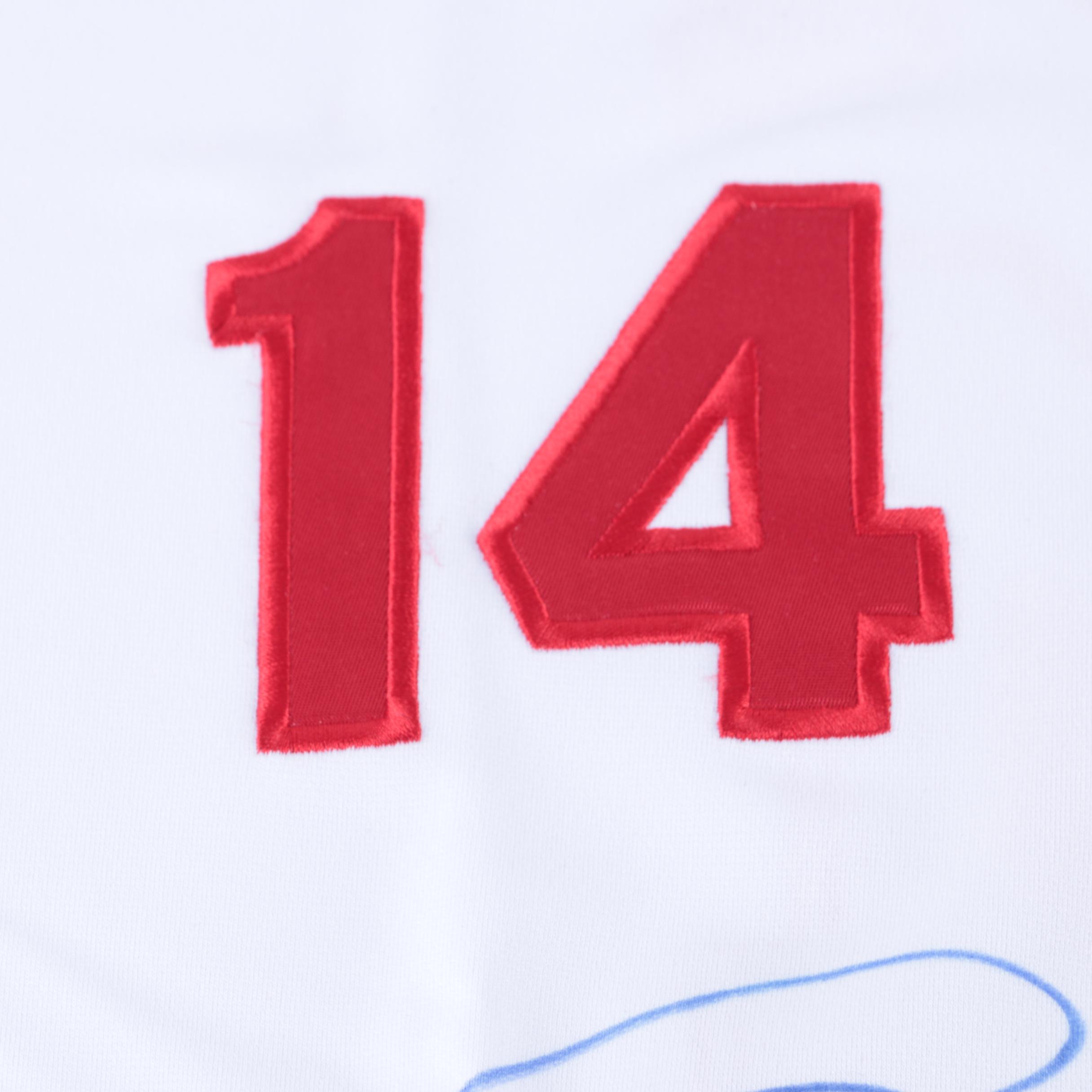 Limited Edition Autographed Pete Rose Jersey