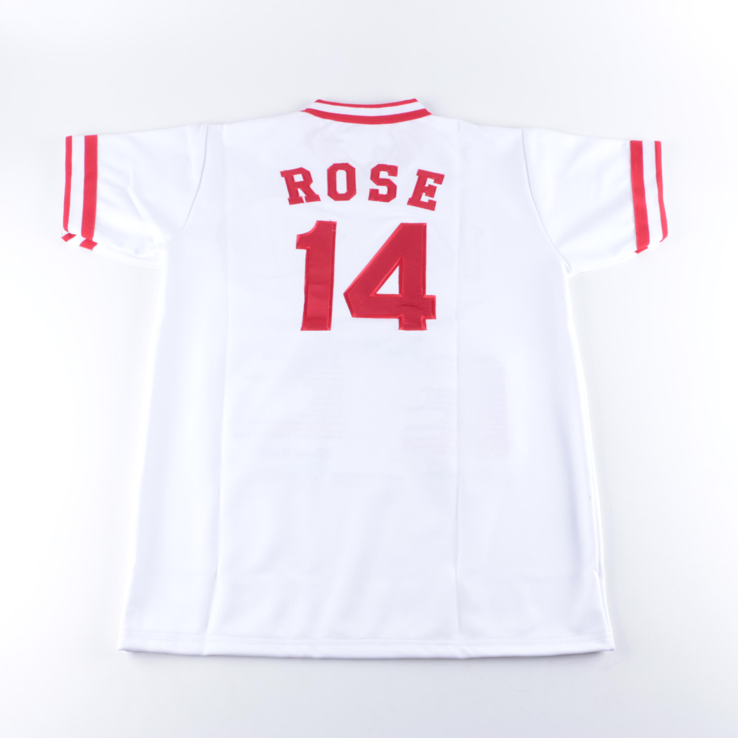 Limited Edition Autographed Pete Rose Jersey