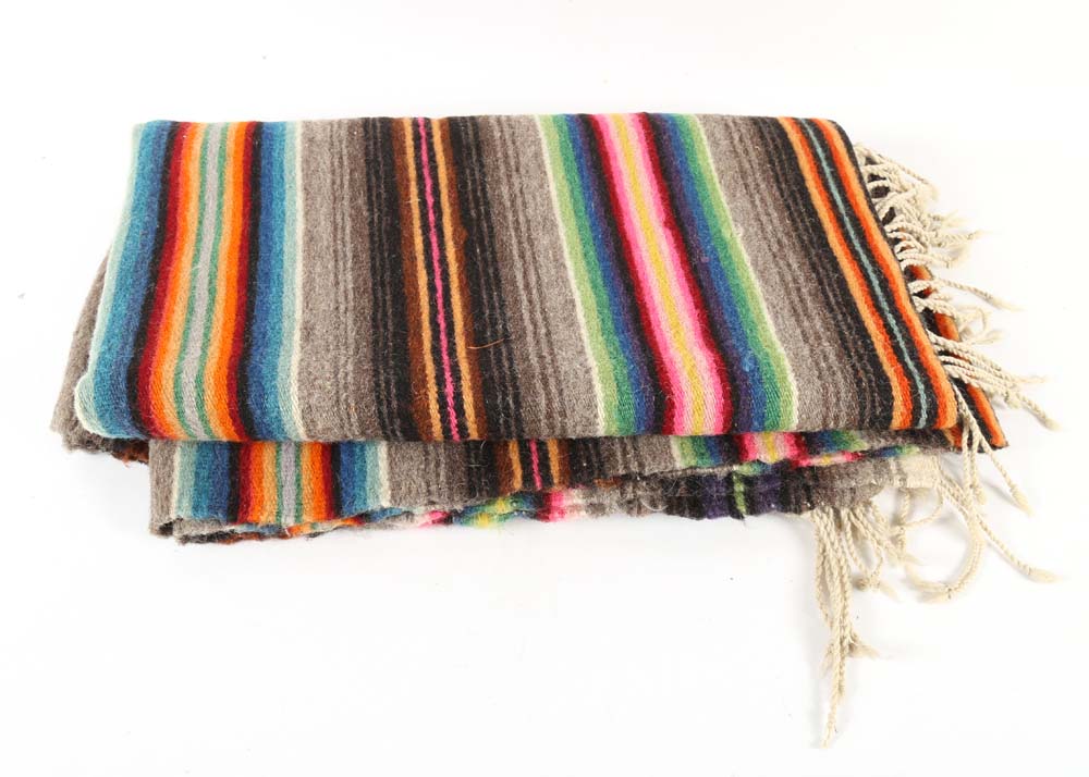 Handwoven Mexican Blankets/Serapes