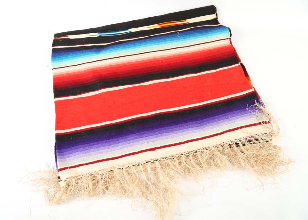 Handwoven Mexican Blankets/Serapes