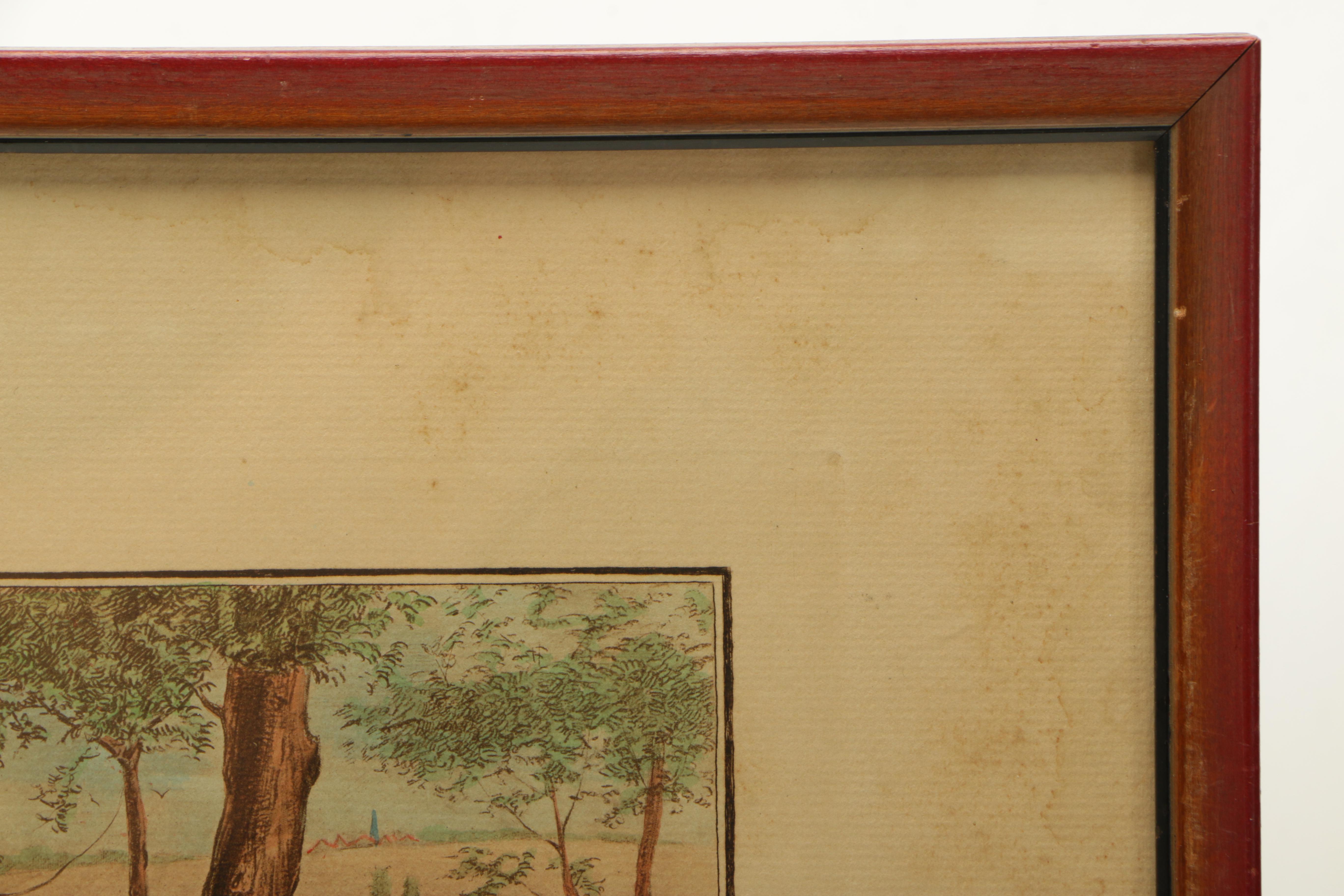 After Horace Vernet and Victor-Jean Vincent Adam Hand-Colored Lithographs