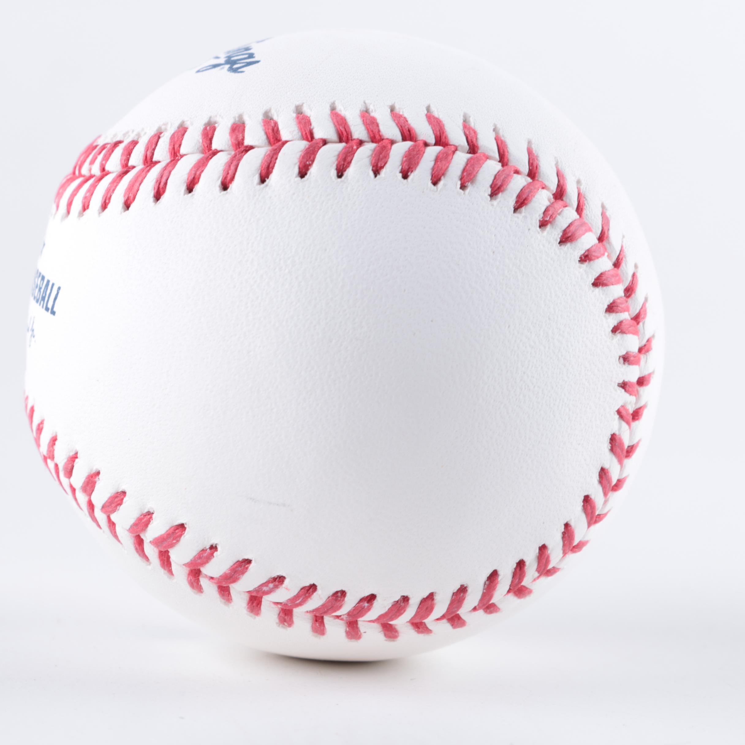 Signed and Personalized Pete Rose Baseballs