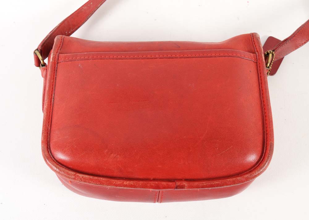 Three Coach Leather Crossbody Bags