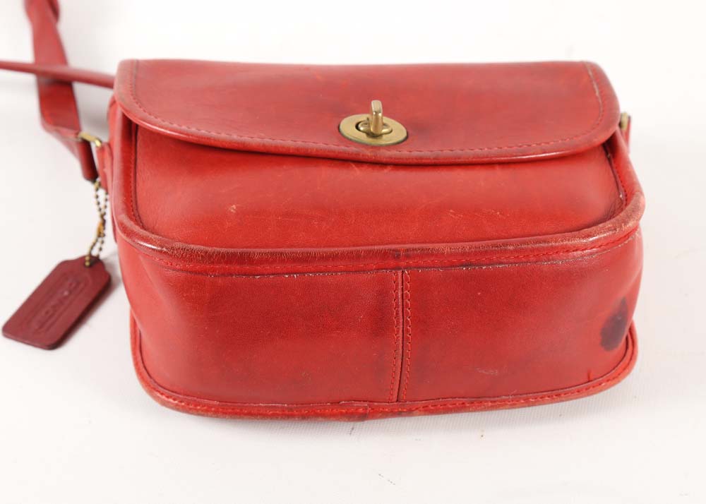 Three Coach Leather Crossbody Bags