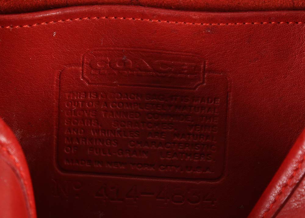 Three Coach Leather Crossbody Bags