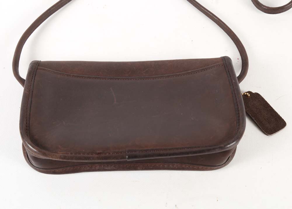 Three Coach Leather Crossbody Bags
