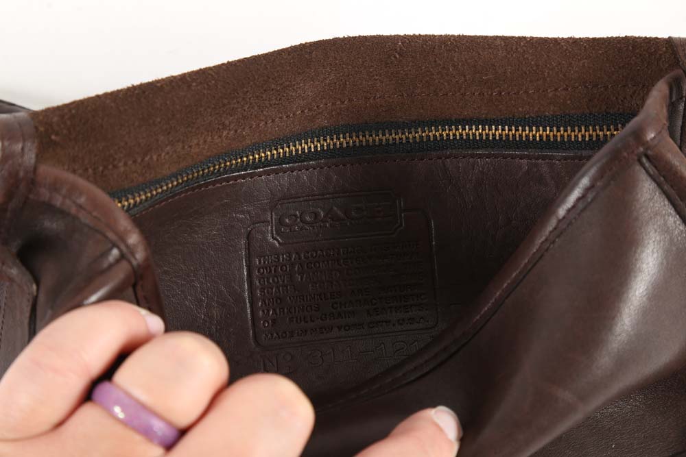 Three Coach Leather Crossbody Bags