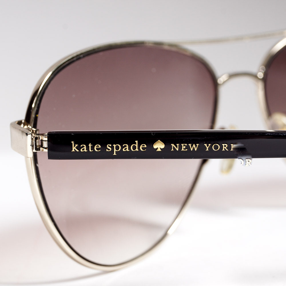 Kate Spade Women's "Blossom" Aviator Sunglasses with Case