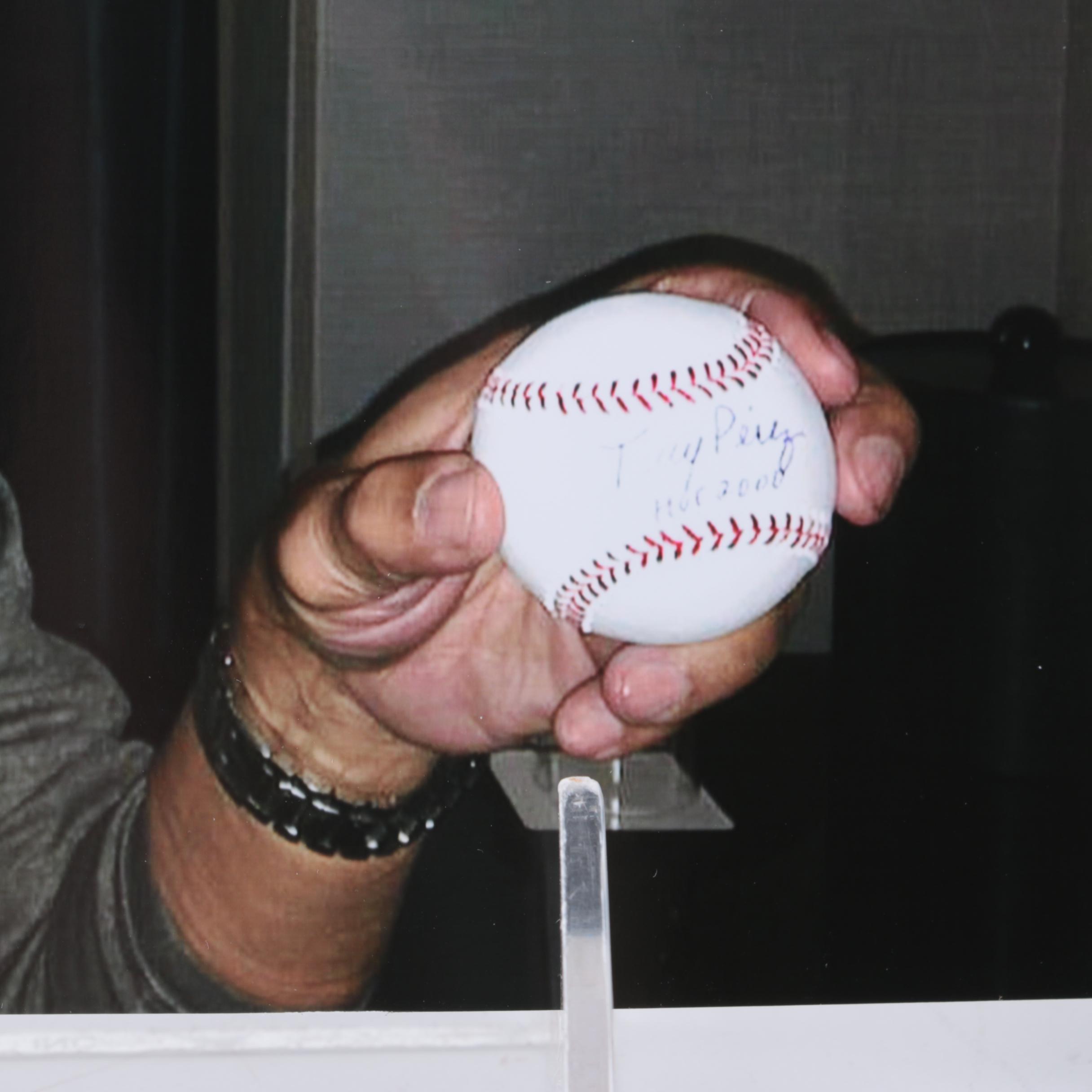 Signed Tony Perez Baseball