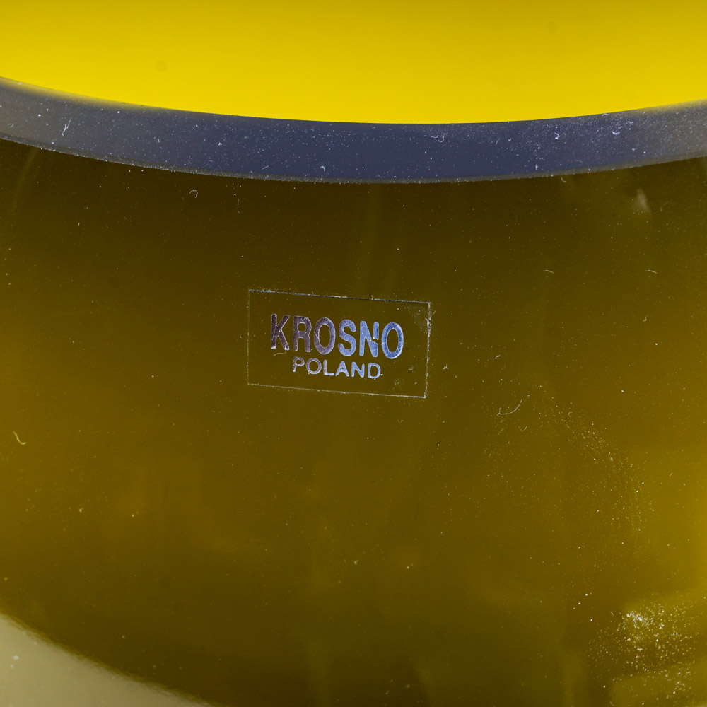 Assortment of Home Décor Including Krosno Elliptical Vase