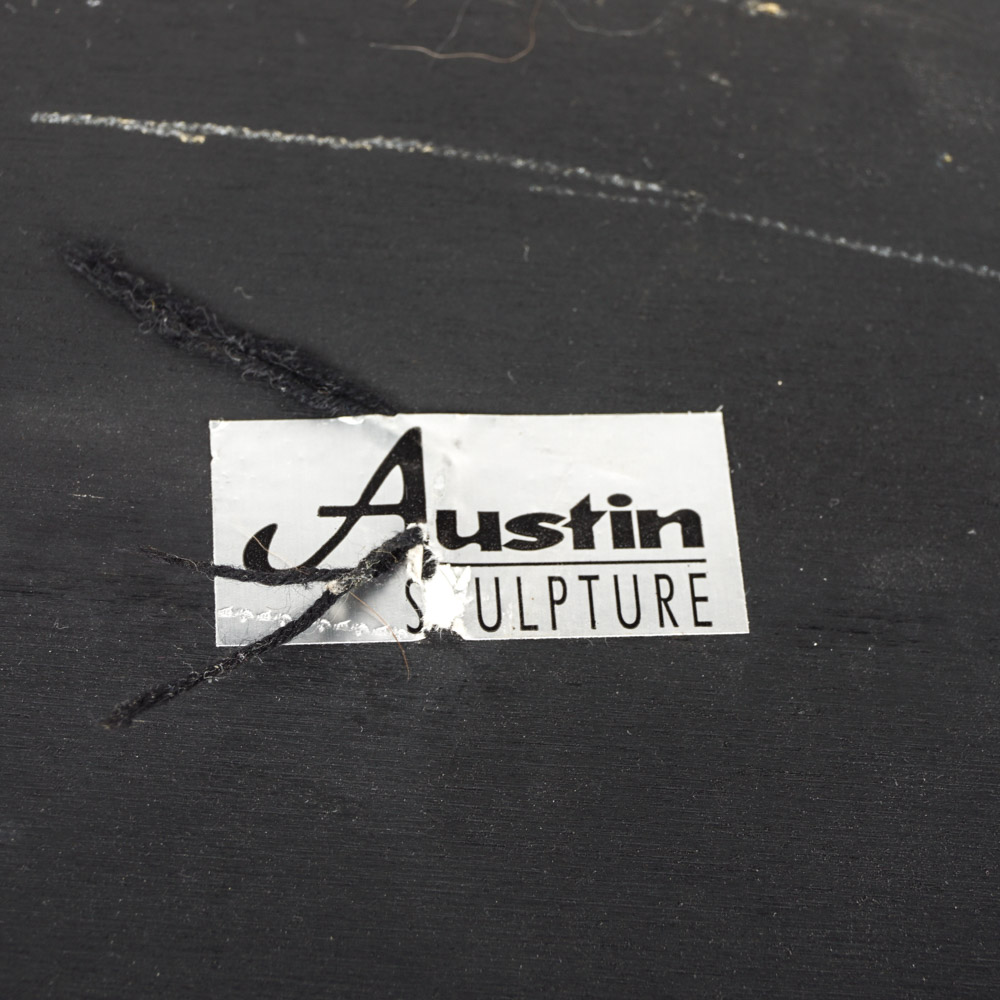Austin Sculpture Floral Relief Décor "Oblong Temple Fragment"