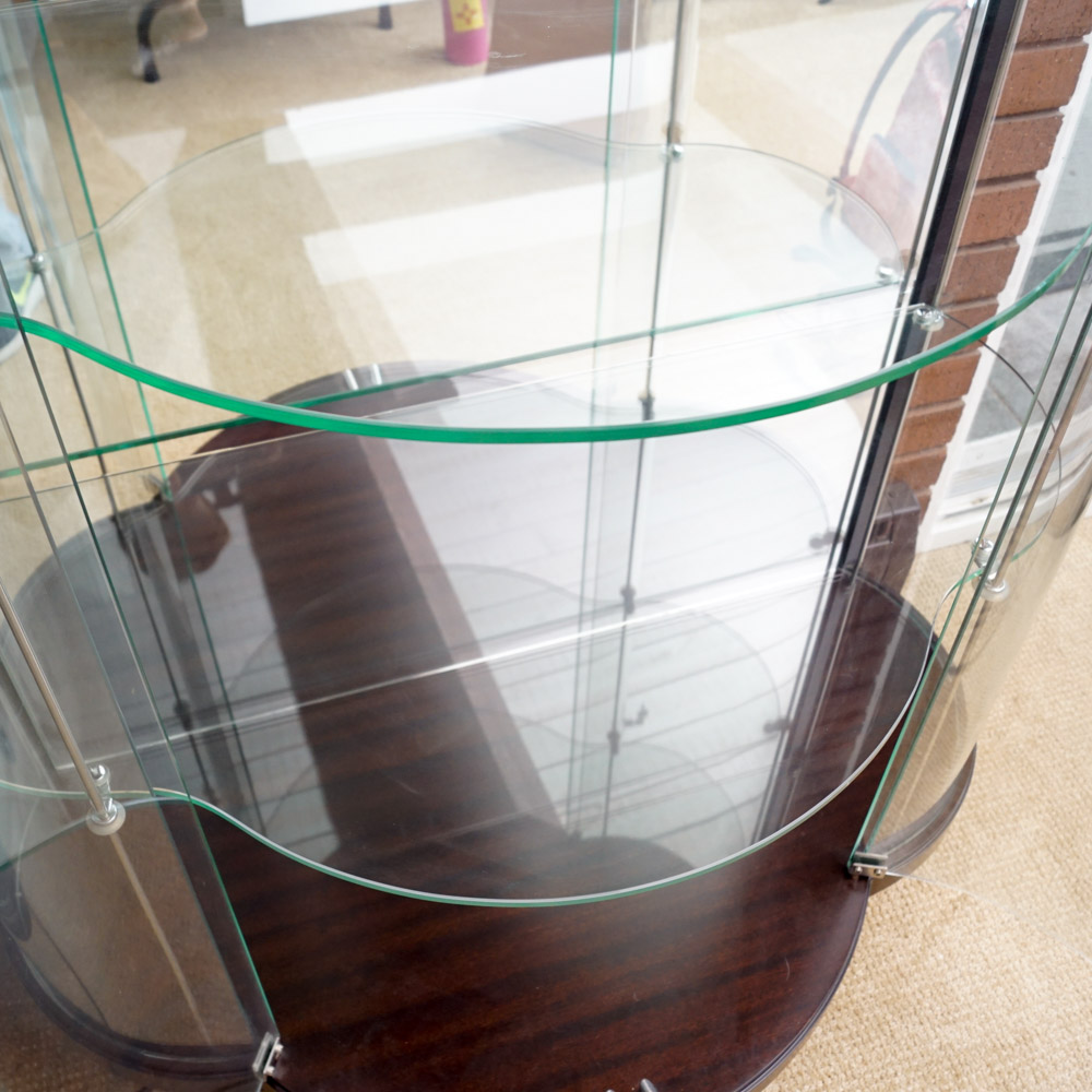 Contemporary Display Cabinet by Bernhardt with Tianrui Interior Lighting