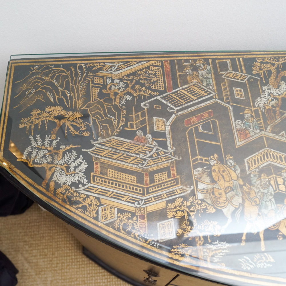 Contemporary Chinoiserie Credenza