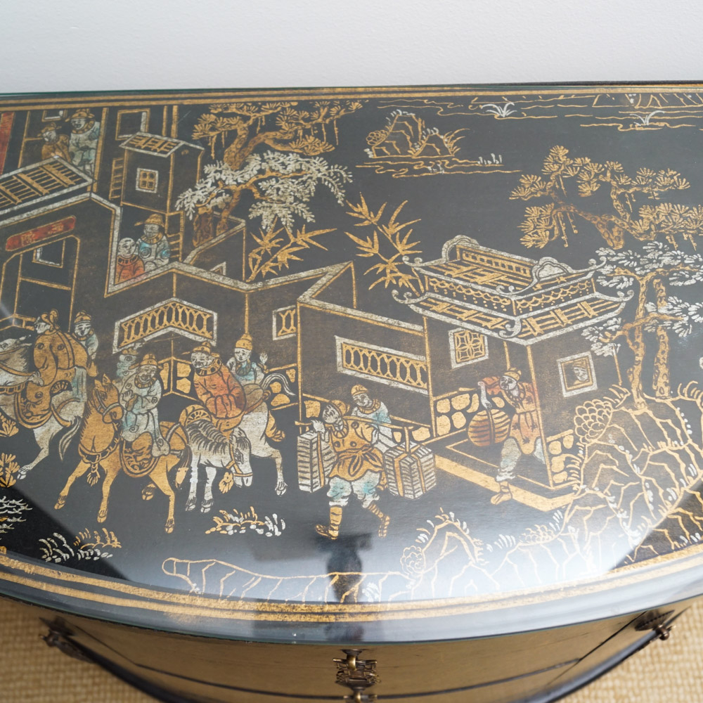 Contemporary Chinoiserie Credenza