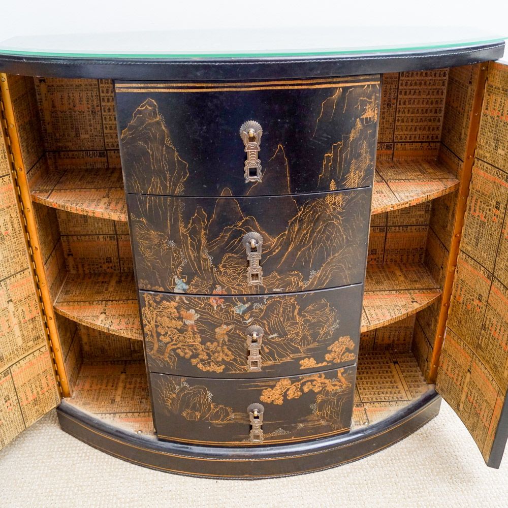 Contemporary Chinoiserie Credenza