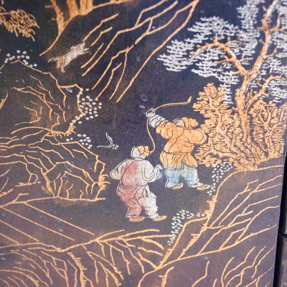 Contemporary Chinoiserie Credenza
