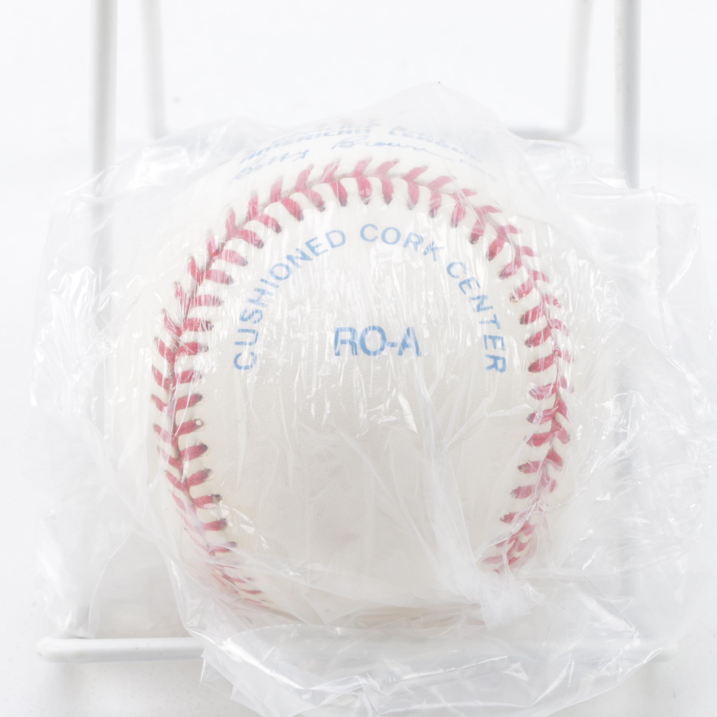 Autographed Joe DiMaggio Baseball