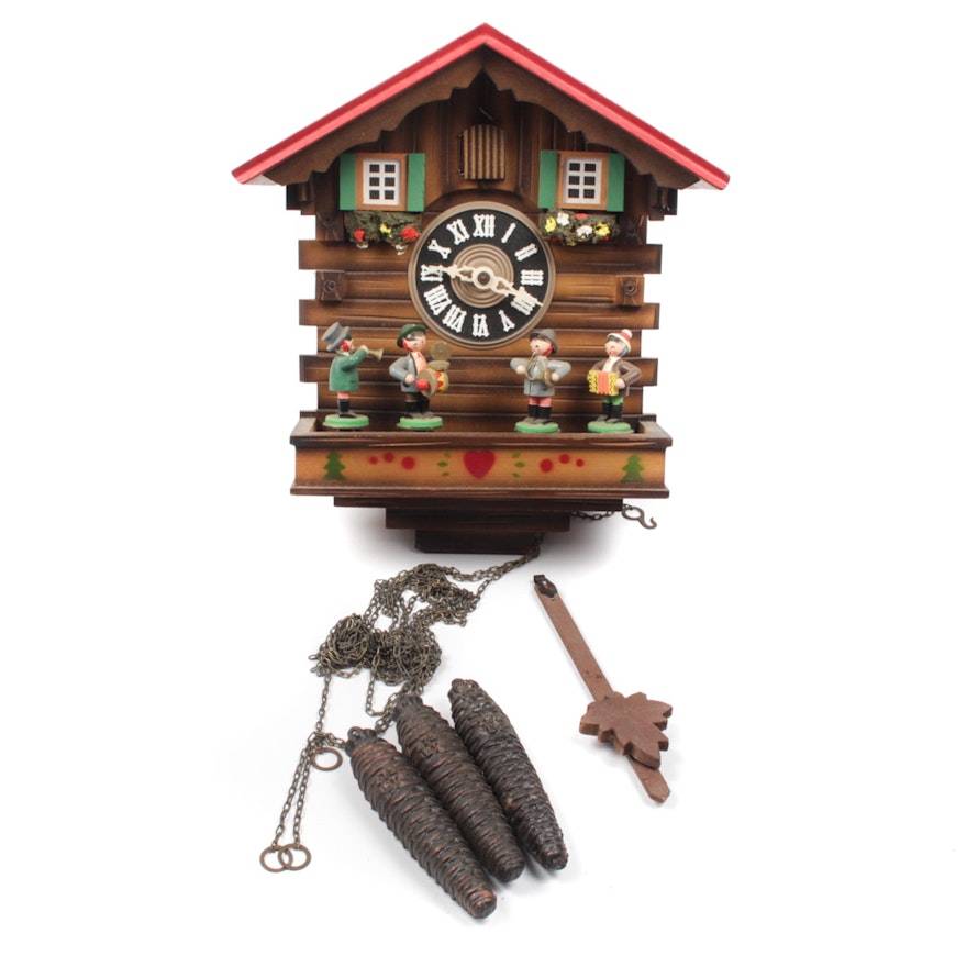 Vintage Swiss Cuckoo Clock