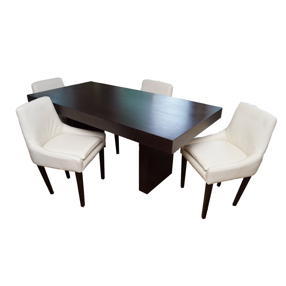 Modernist Style Dining Table and Chairs by West Elm