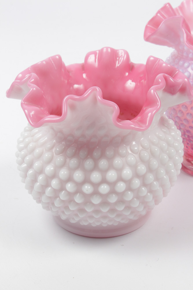 Hobnail Art Glass Assortment