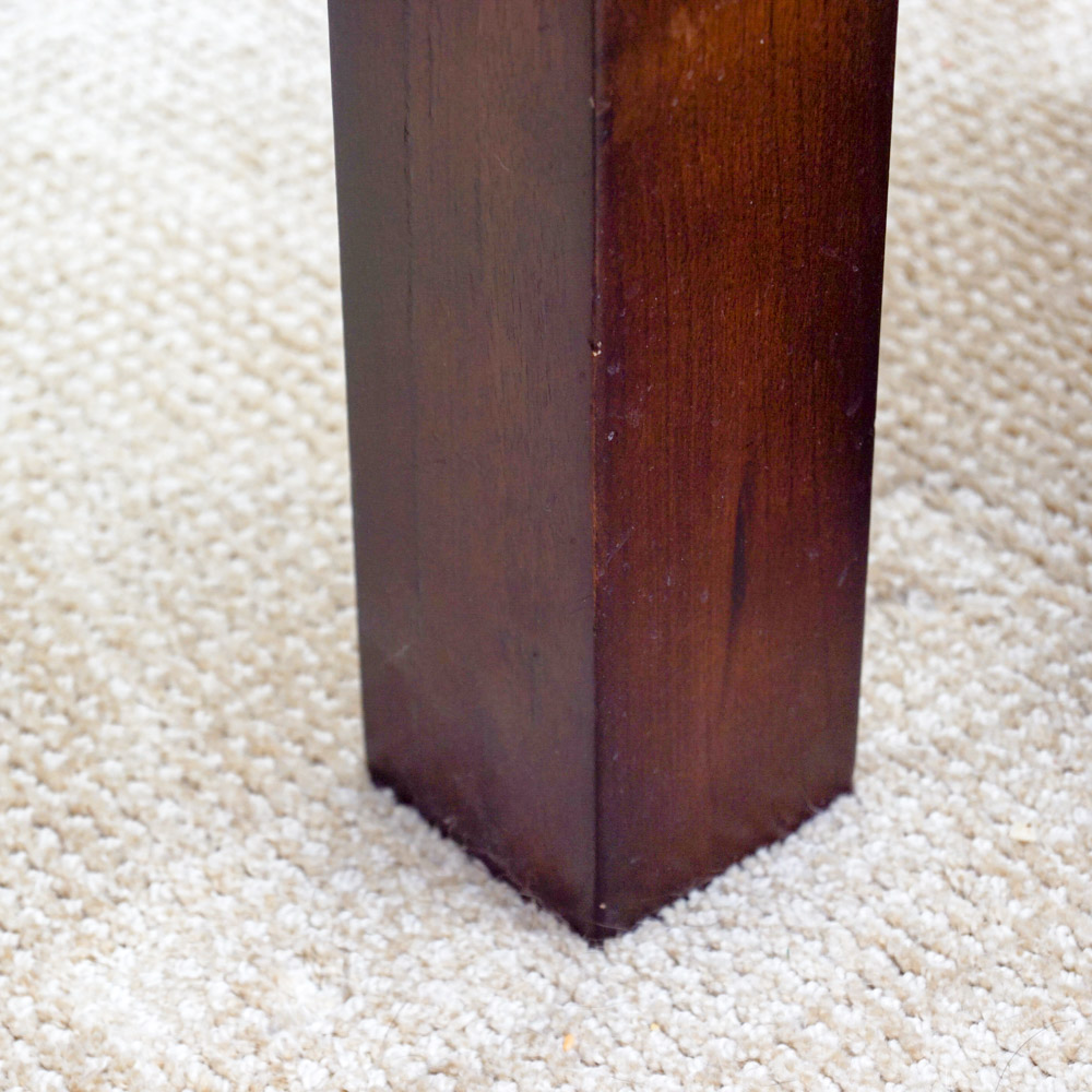 Glass Coffee Table with Cowhide Upholstered Stools by Creative Leather Furniture