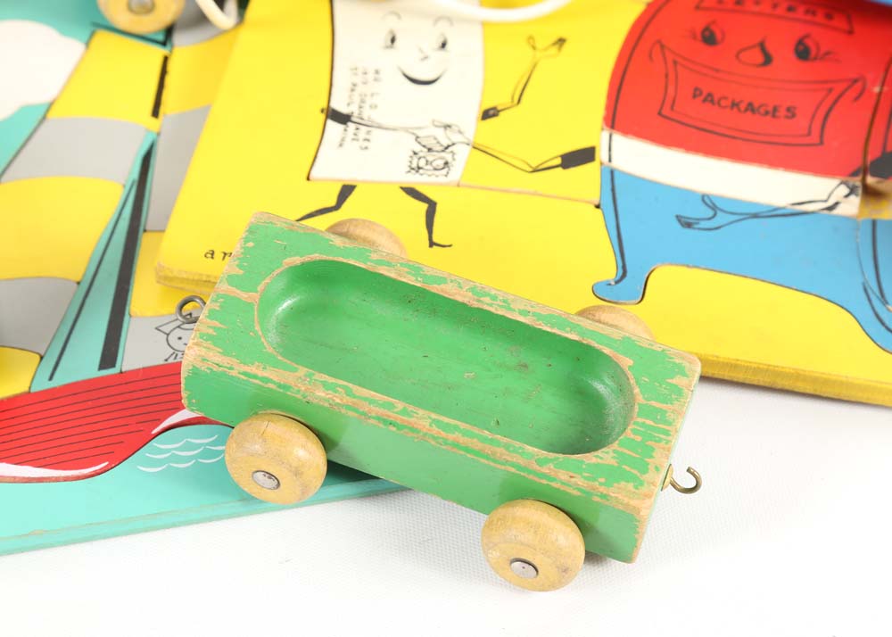 Vintage Toys Including Playskool