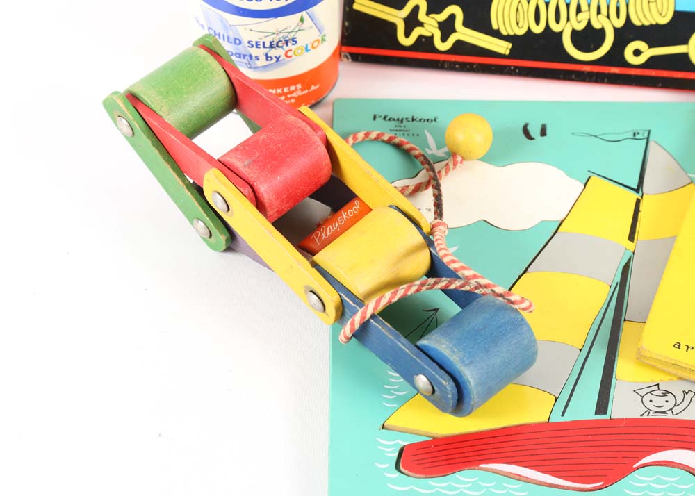 Vintage Toys Including Playskool